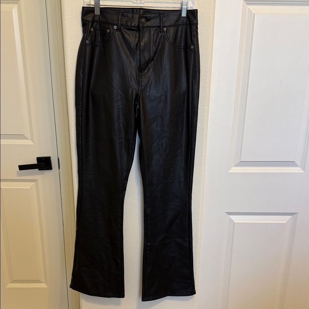 American Eagle Outfitters Black Flare Jeans